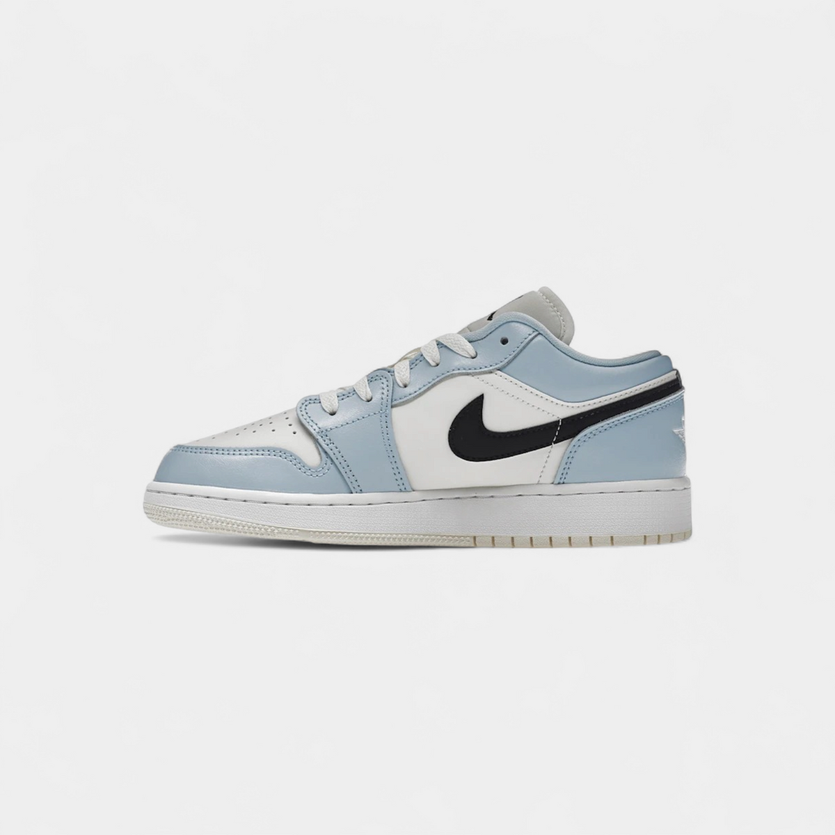 Jordan 1 Low Ice Blue Black (GS)