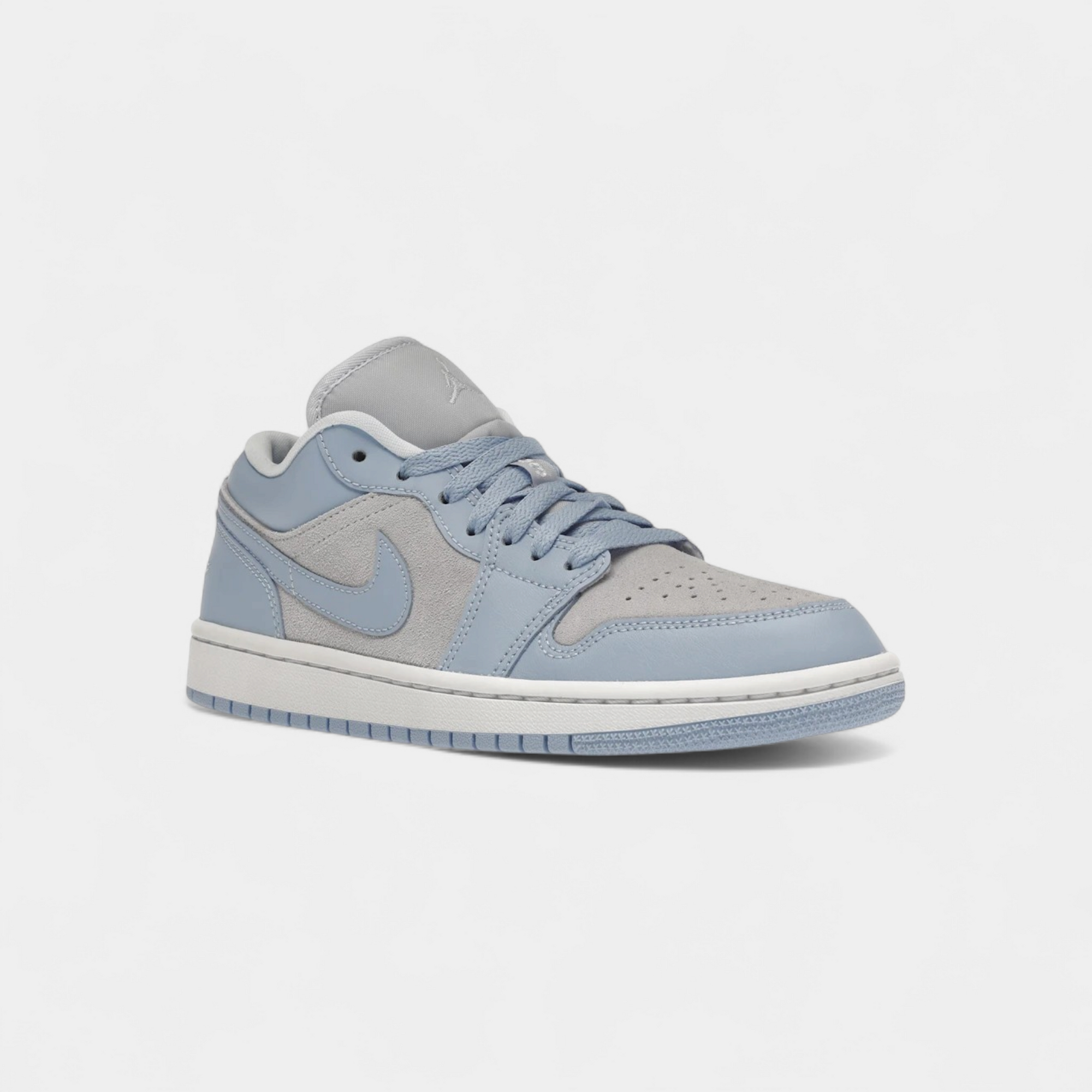 Jordan 1 Low Football Grey Aluminum (Women's)