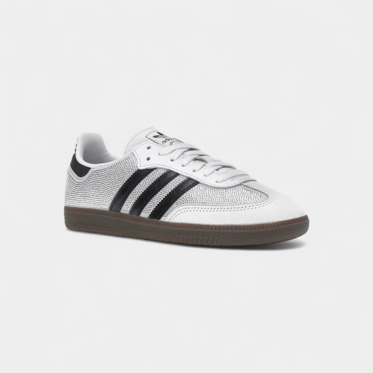 adidas Samba OG Rhinestone Crystal White Silver (Women's)