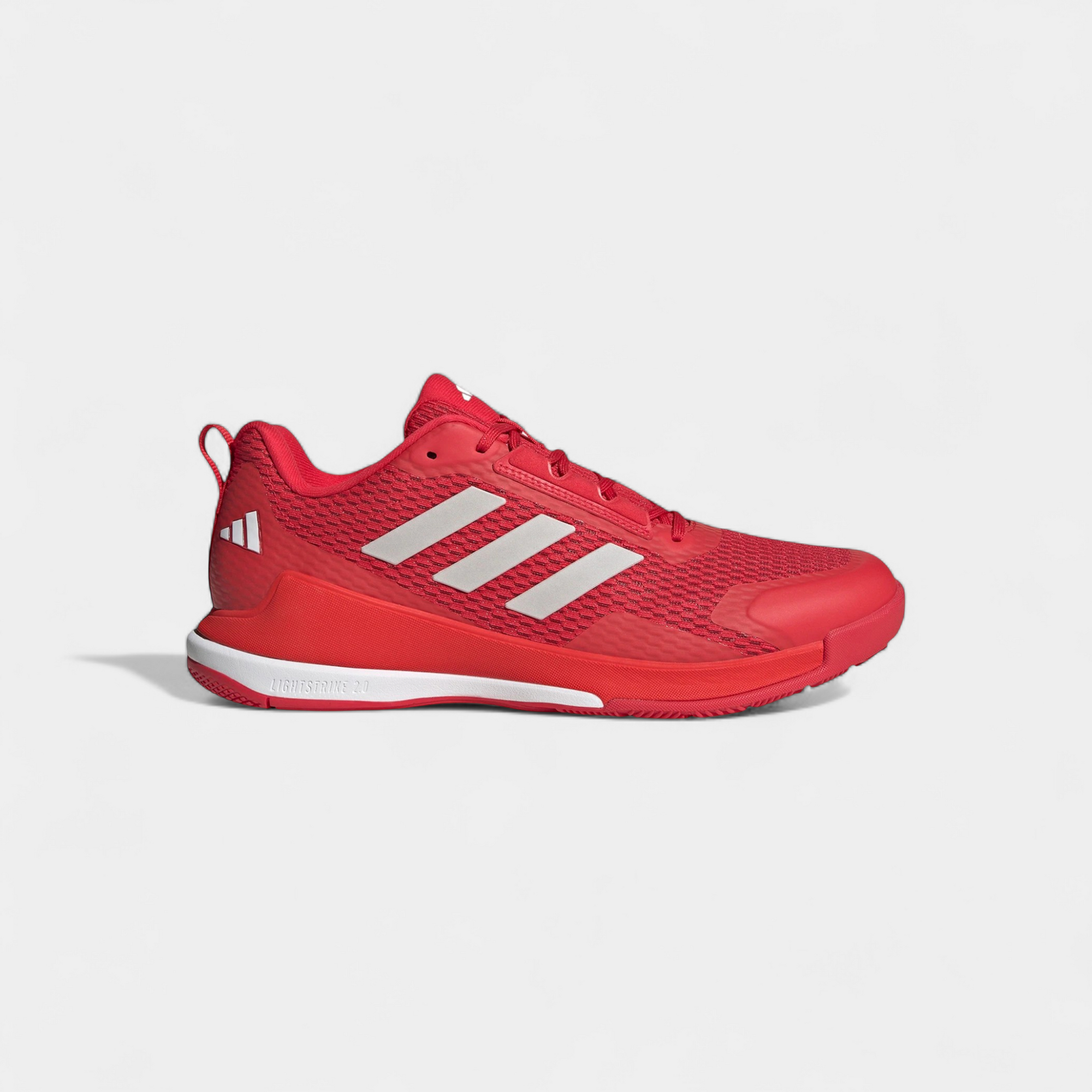 adidas Novaflight 2 Indoor Pure Ruby Zero Metalic Cloud White
