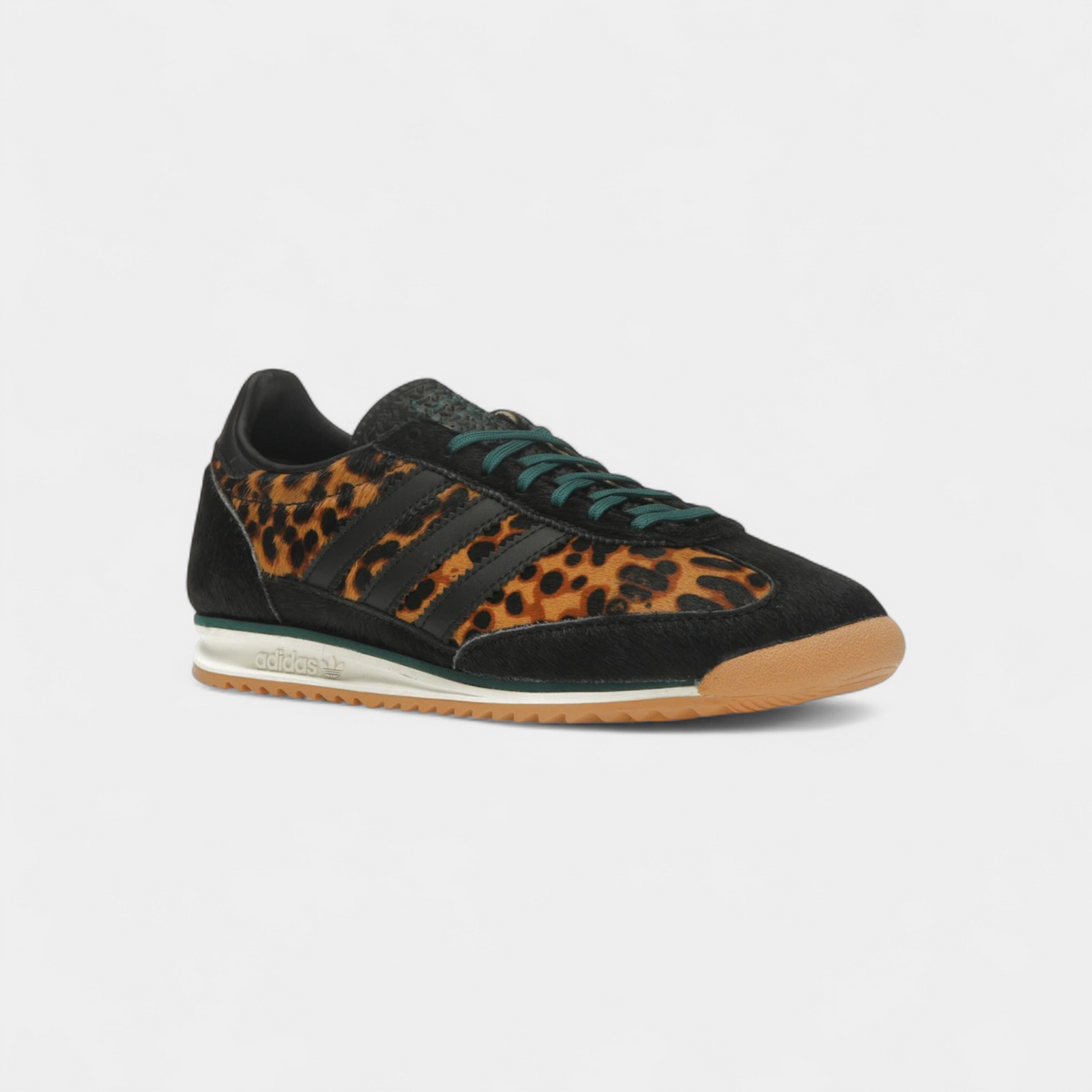 adidas SL 72 OG Leopard Print Collegiate Green (Women's)