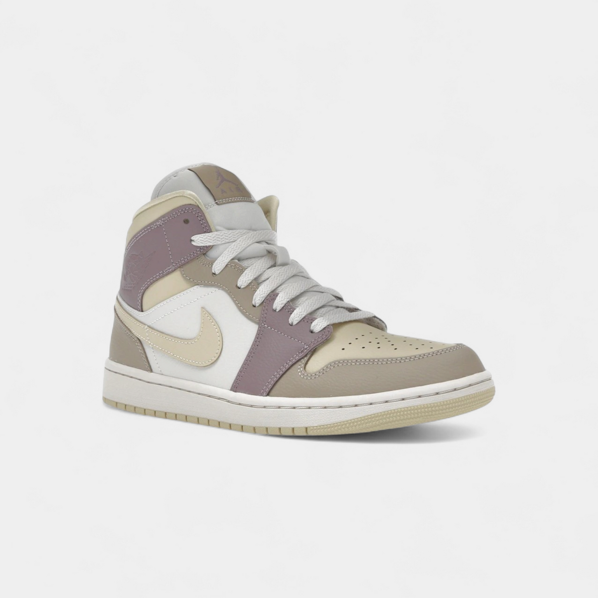 Jordan 1 Mid Light Orewood Brown Taupe Grey (Women's)