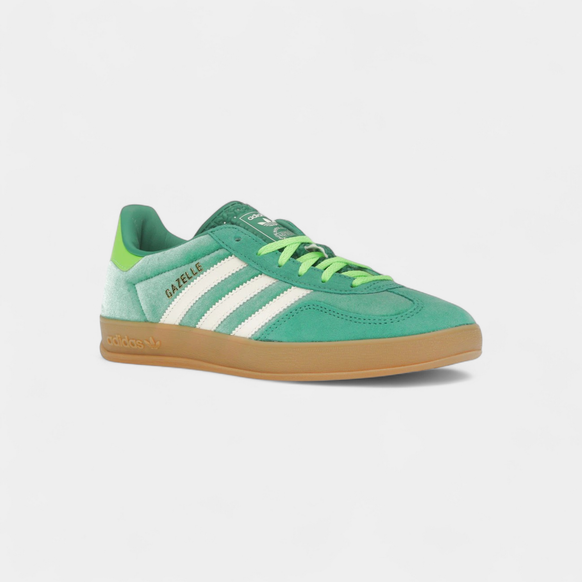 adidas Gazelle Indoor Semi Court Green Velvet (Women's)