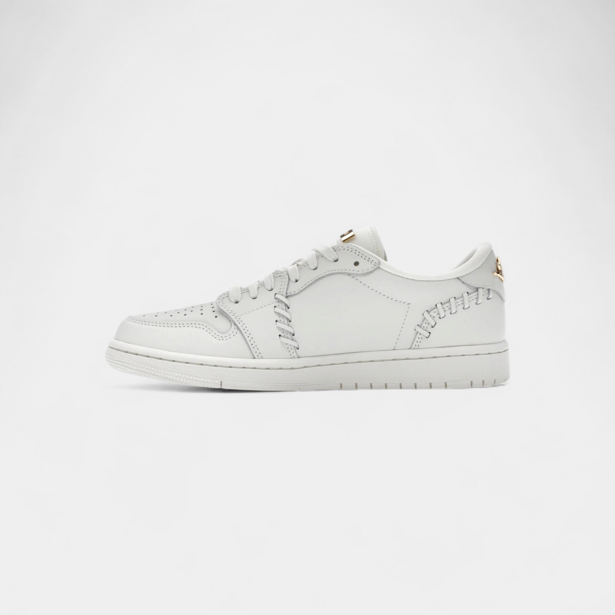 Jordan 1 Low Method of Make Sail Metallic Gold (Women's)