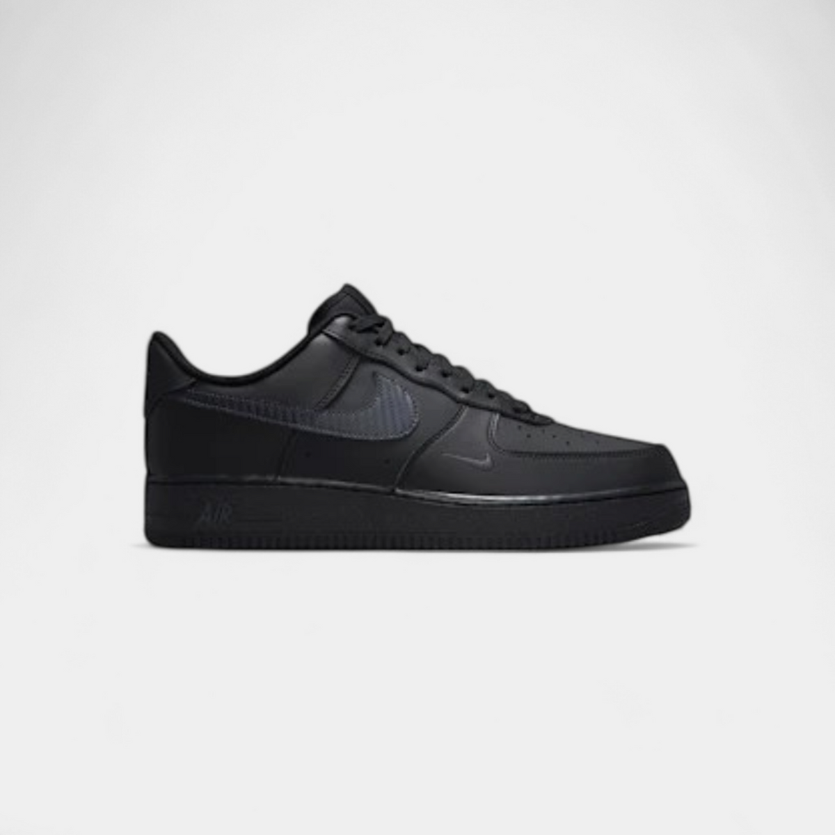Nike Air Force 1 Low '07 Carbon Fiber Swoosh Black Anthracite
