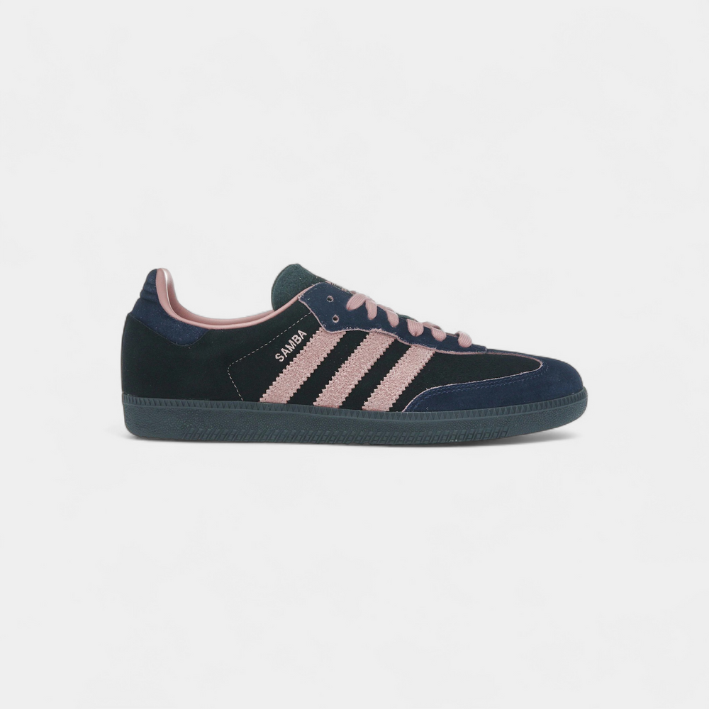 adidas Samba OG Black Wonder Mauve Indigo (Women's)
