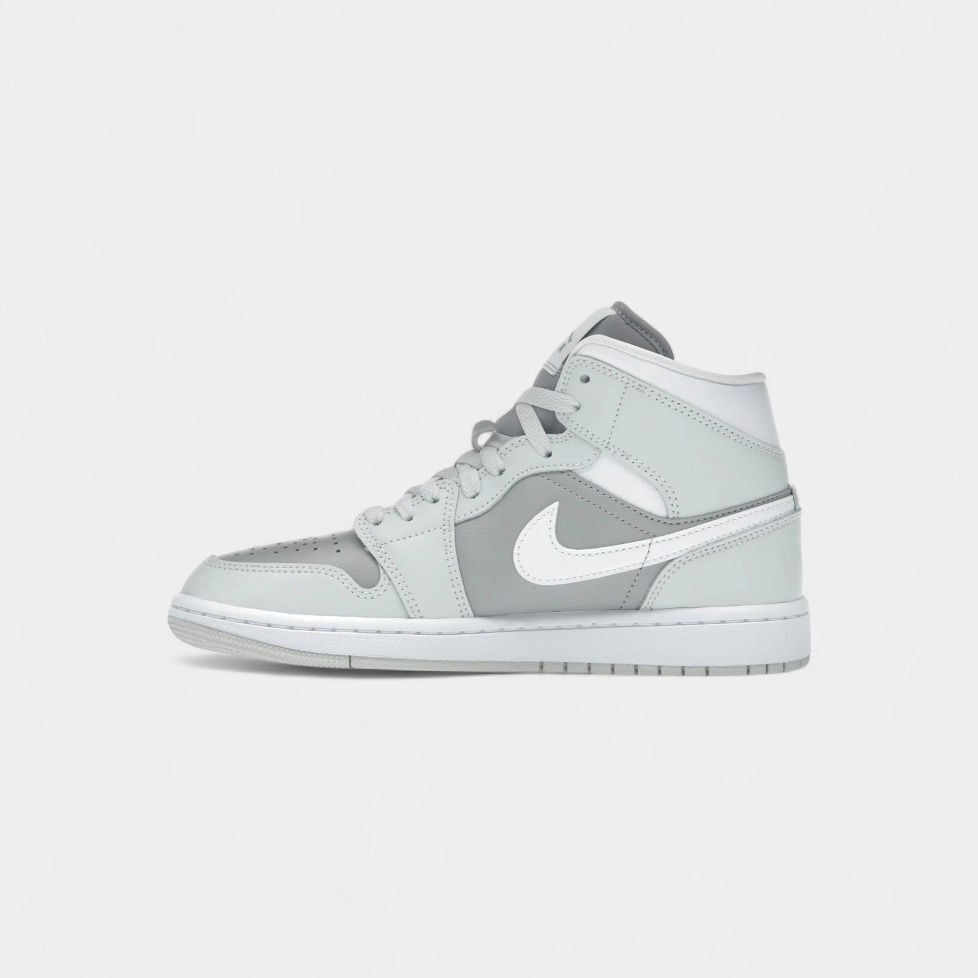 Jordan 1 Mid Photon Dust Atmosphere Grey (Women's)