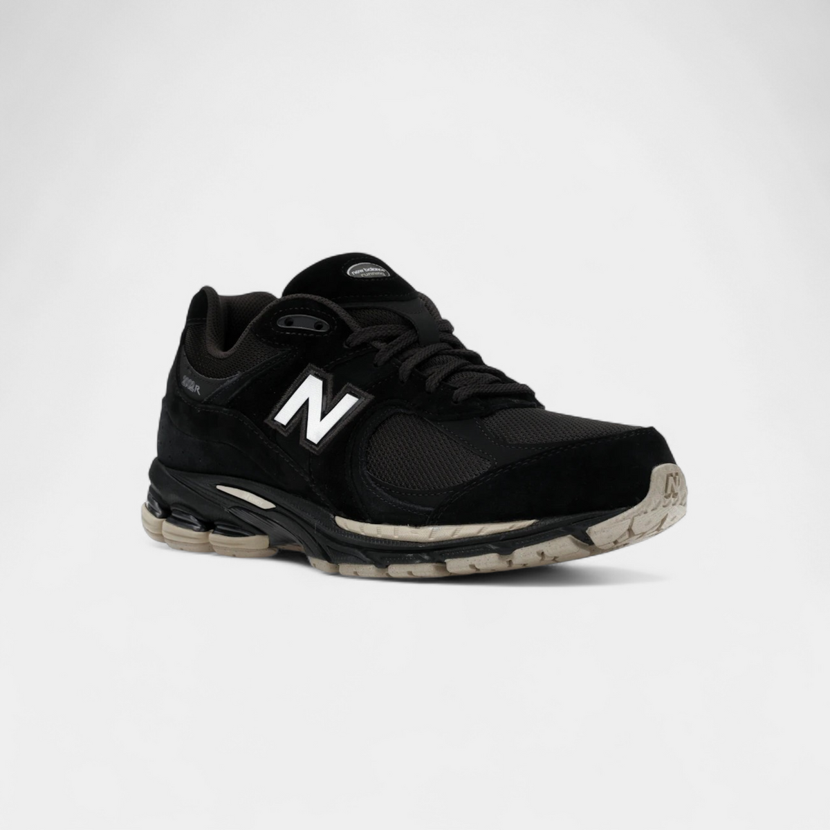 New Balance 2002R Black Timber Wolf White