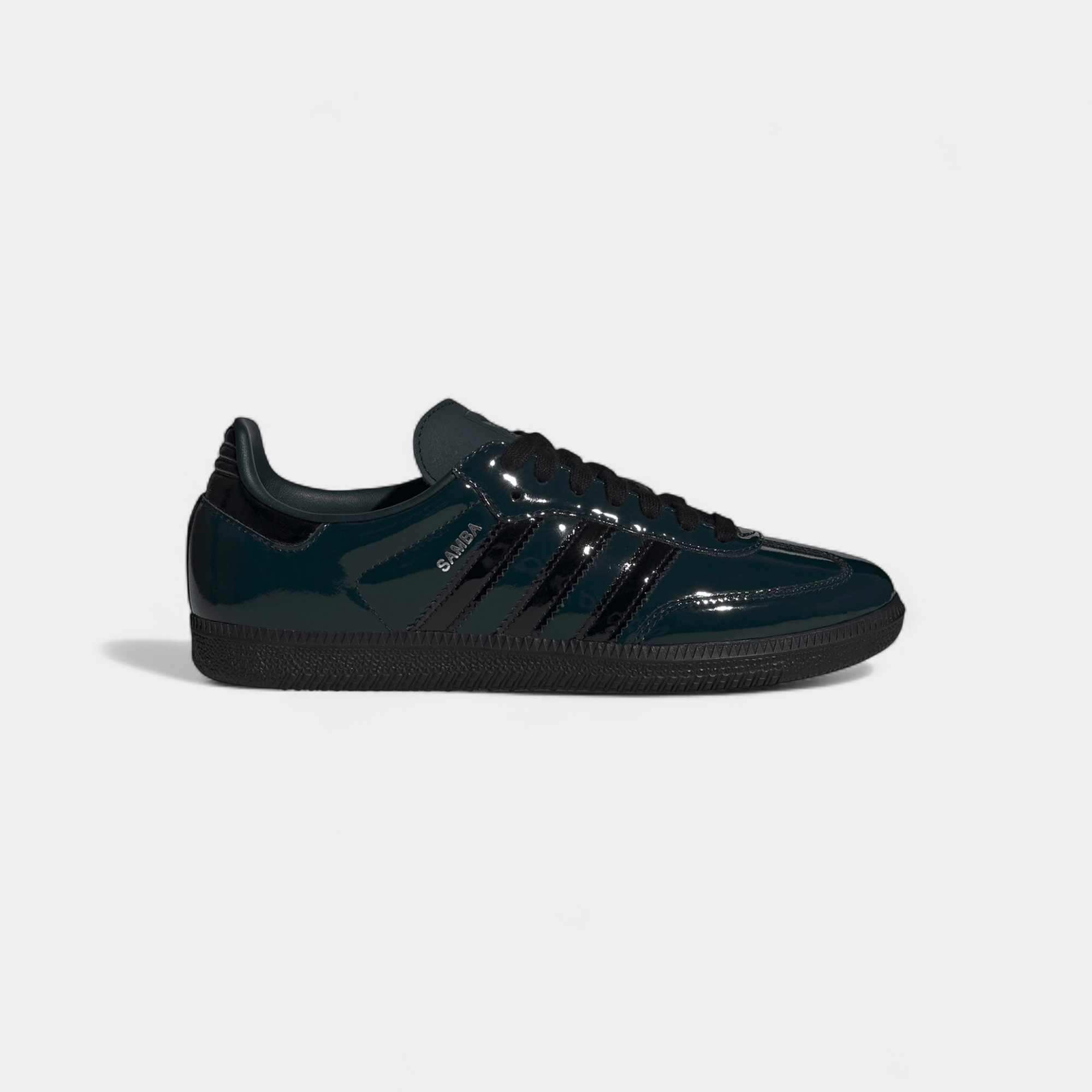 adidas Samba OG Aurora Ivy Black Patent (Women's)