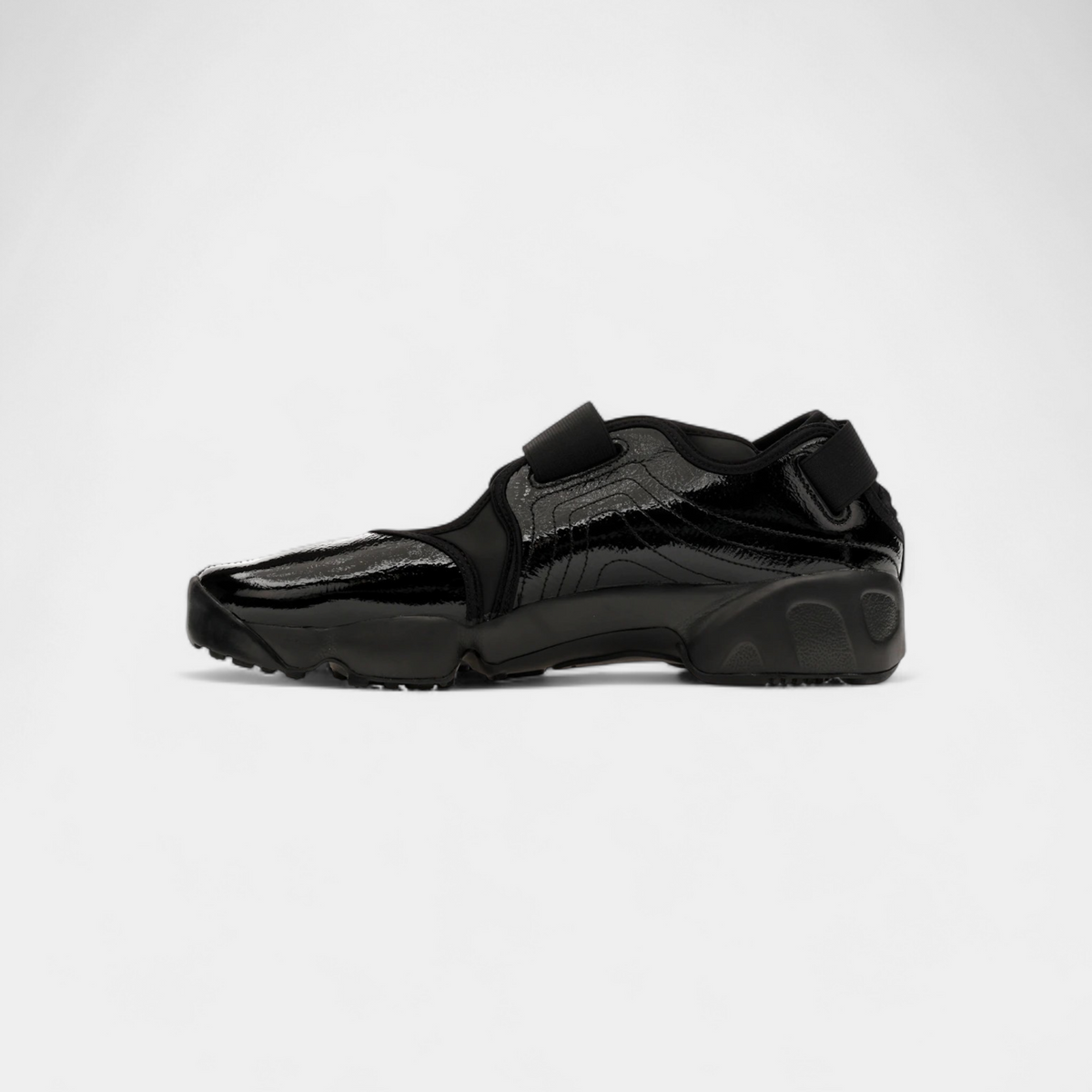 Nike Air Rift Black Metallic Silver (Women's)