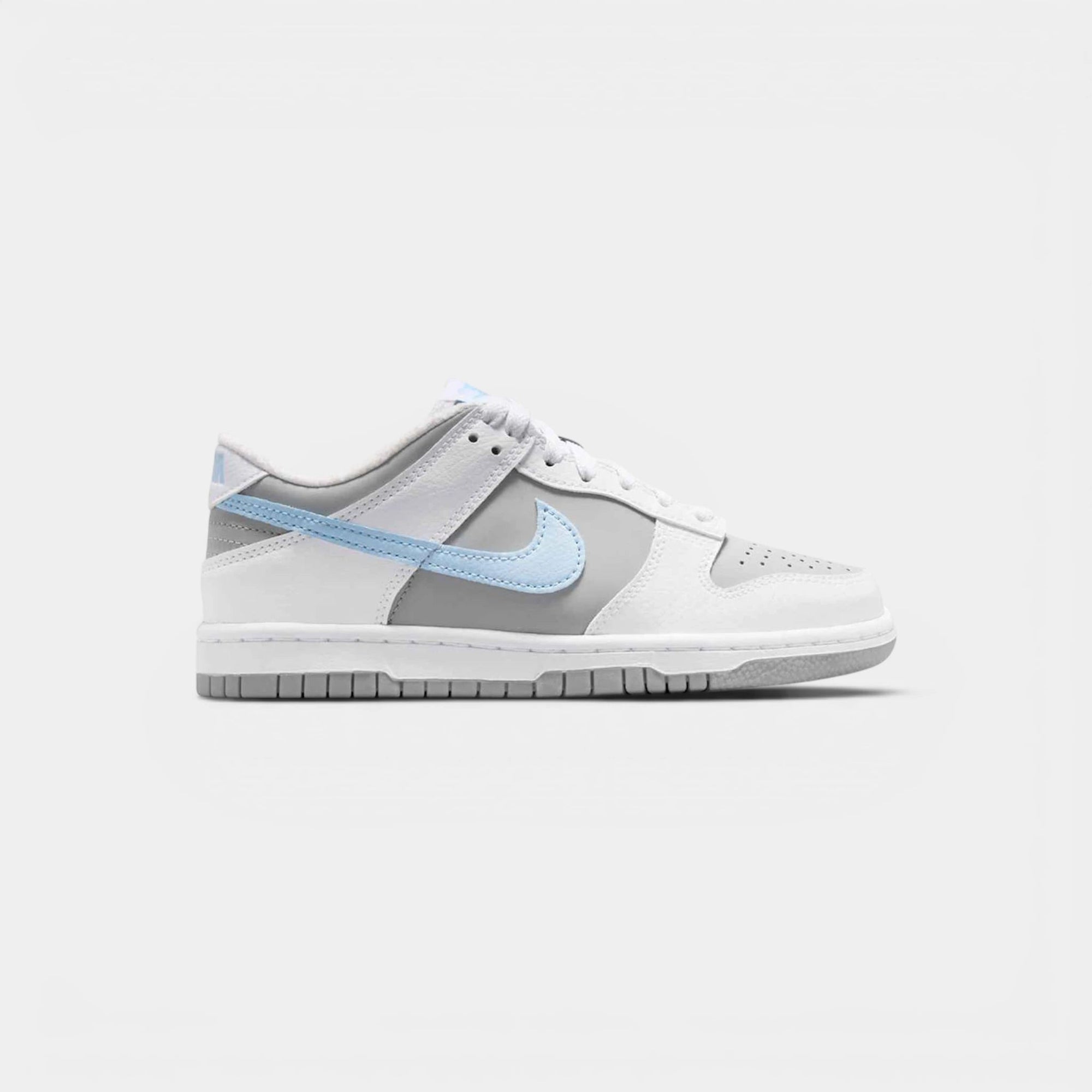 Nike Dunk Low White/Celestine Blue-Lt Smoke Grey
